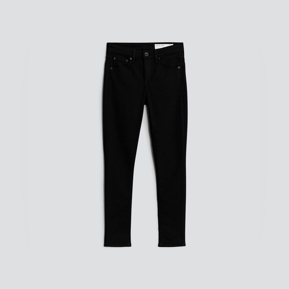 Rag & Bone Black Ankle Skinny Jeans Size 24